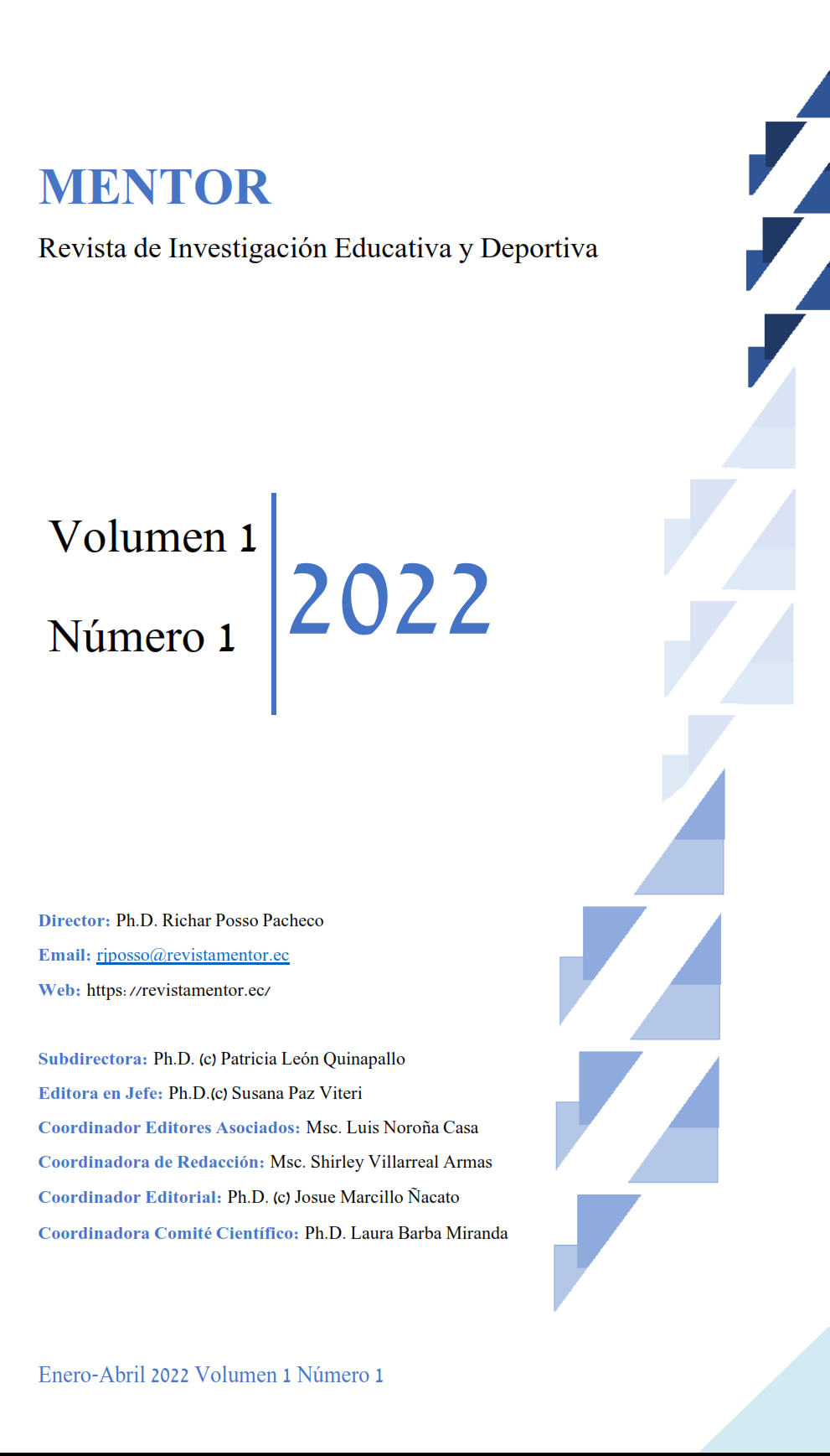 					Ver Vol. 1 Núm. 1 (2022): Enero-Abril
				